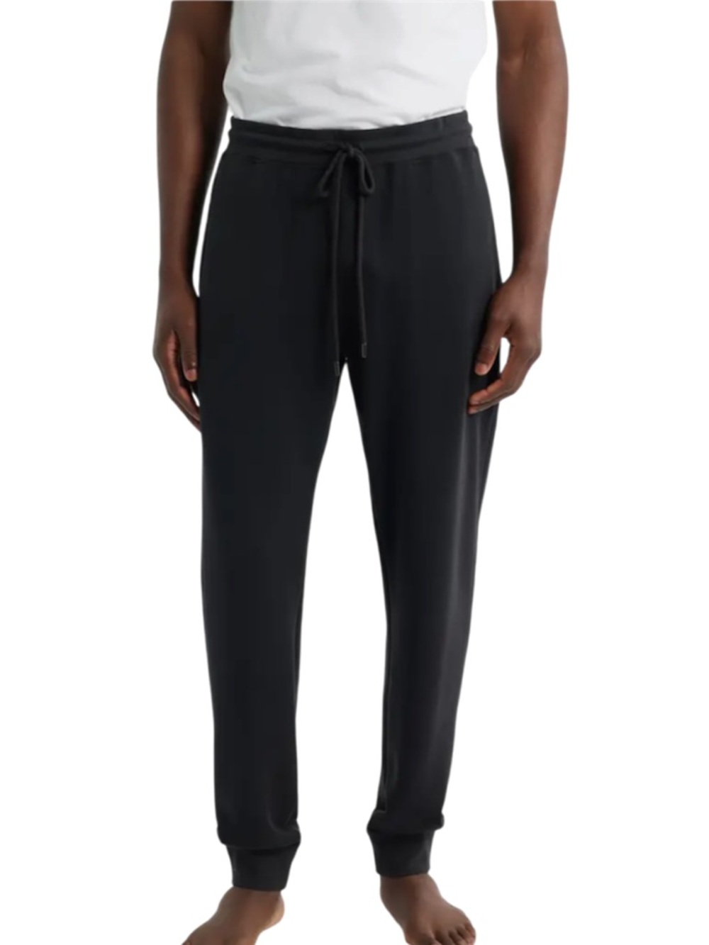 NWT Daniel Buchler Men’s Pajama Jogger Pants Black Size Medium